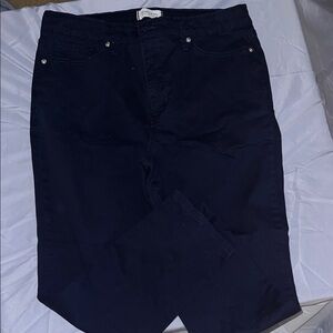Crown & Ivy Navy Blue Jeans size 14